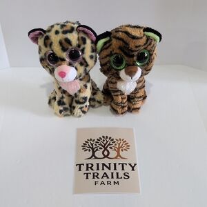 TY Beanie Boo Jungle Cat Duo